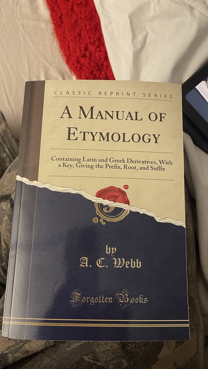 KelDenni's tweet photo. I heard y’all letting AI raise your kids. Meanwhile me and my children are taking a deep dive into Etymology. https://t.co/PKw552KJTO
