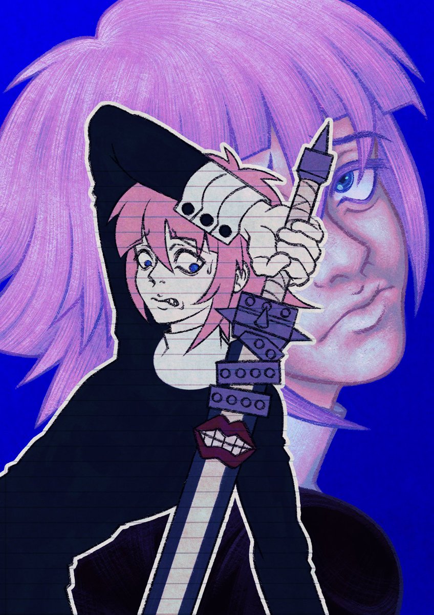 some crona fanart, i haven't drawn them in a while :^)

#souleater