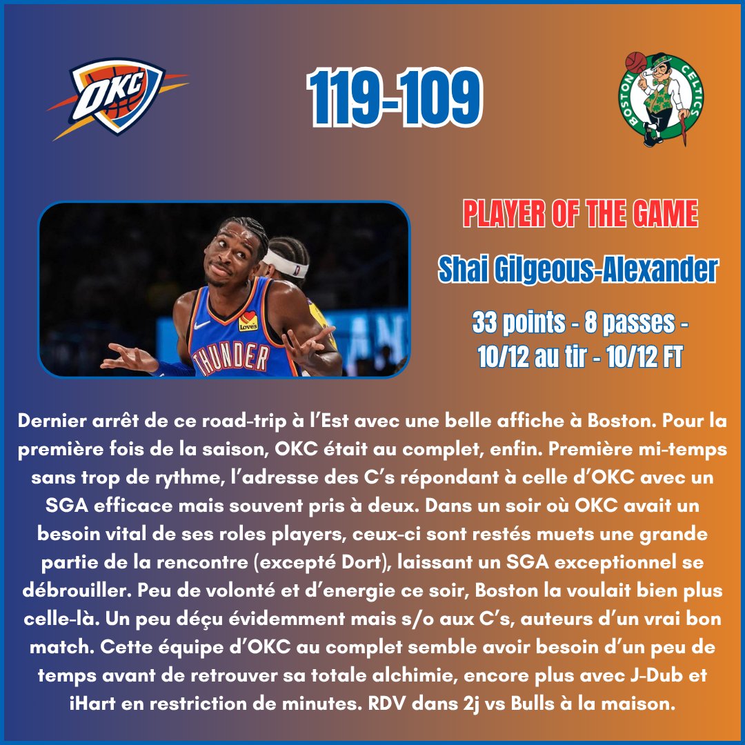 Oklahoma City Thunder France tweet media