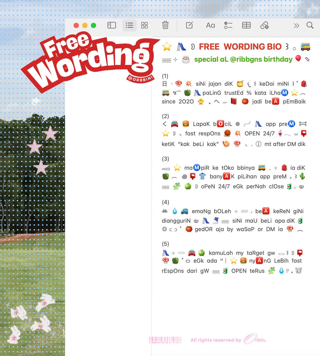 nya⭐️ wOrding layout tweet media