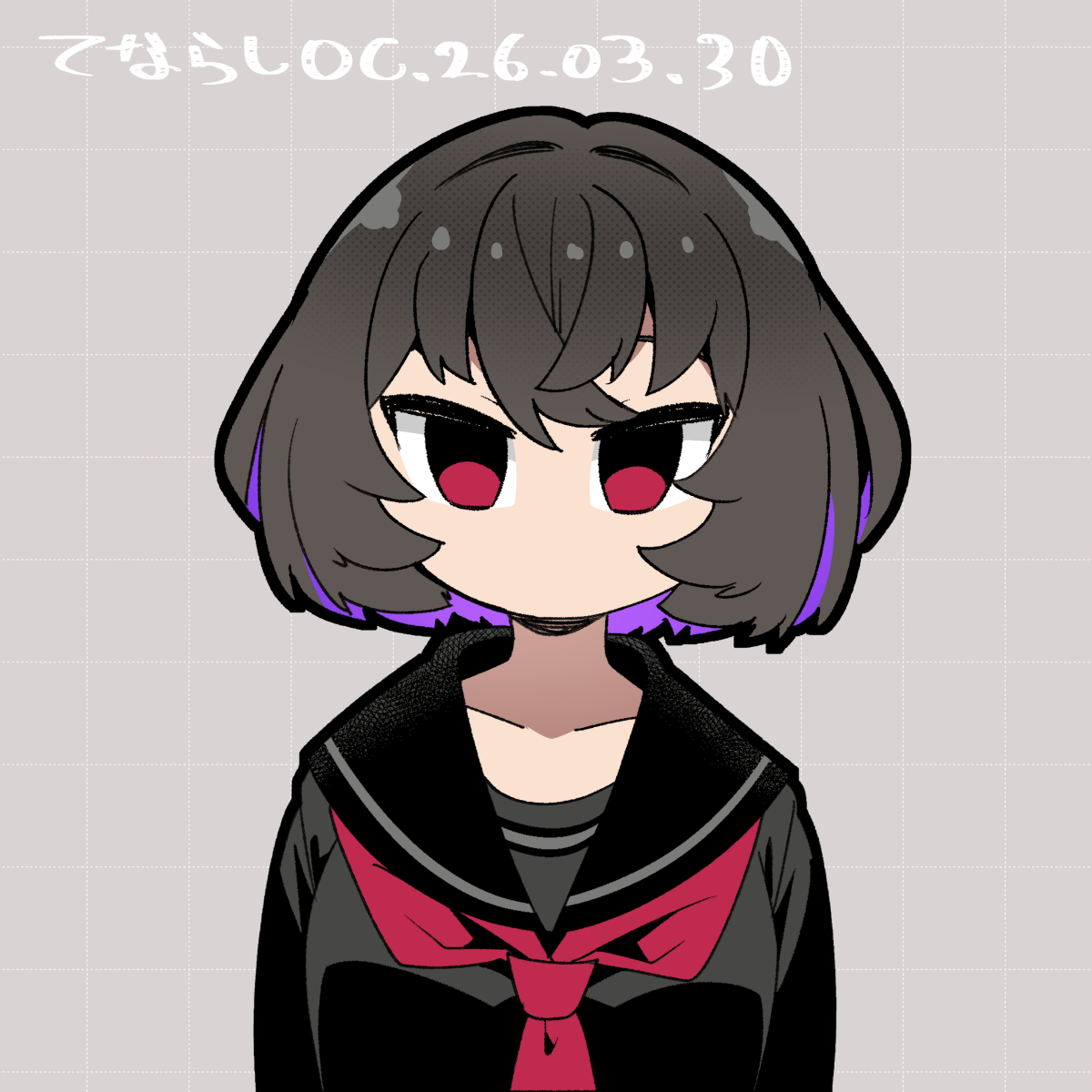 「作業前のてならしOC #OC」|221(ﾂﾂｲﾁ)同人作家VTuber@月一で電子同人誌制作中のイラスト