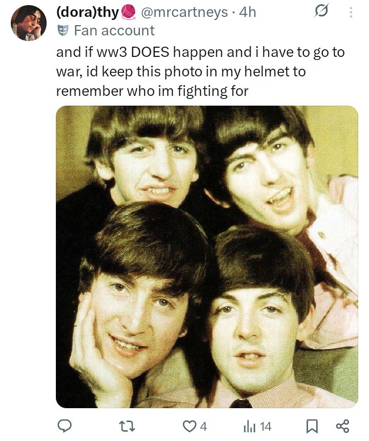beatles fandom struggles (?) tweet media