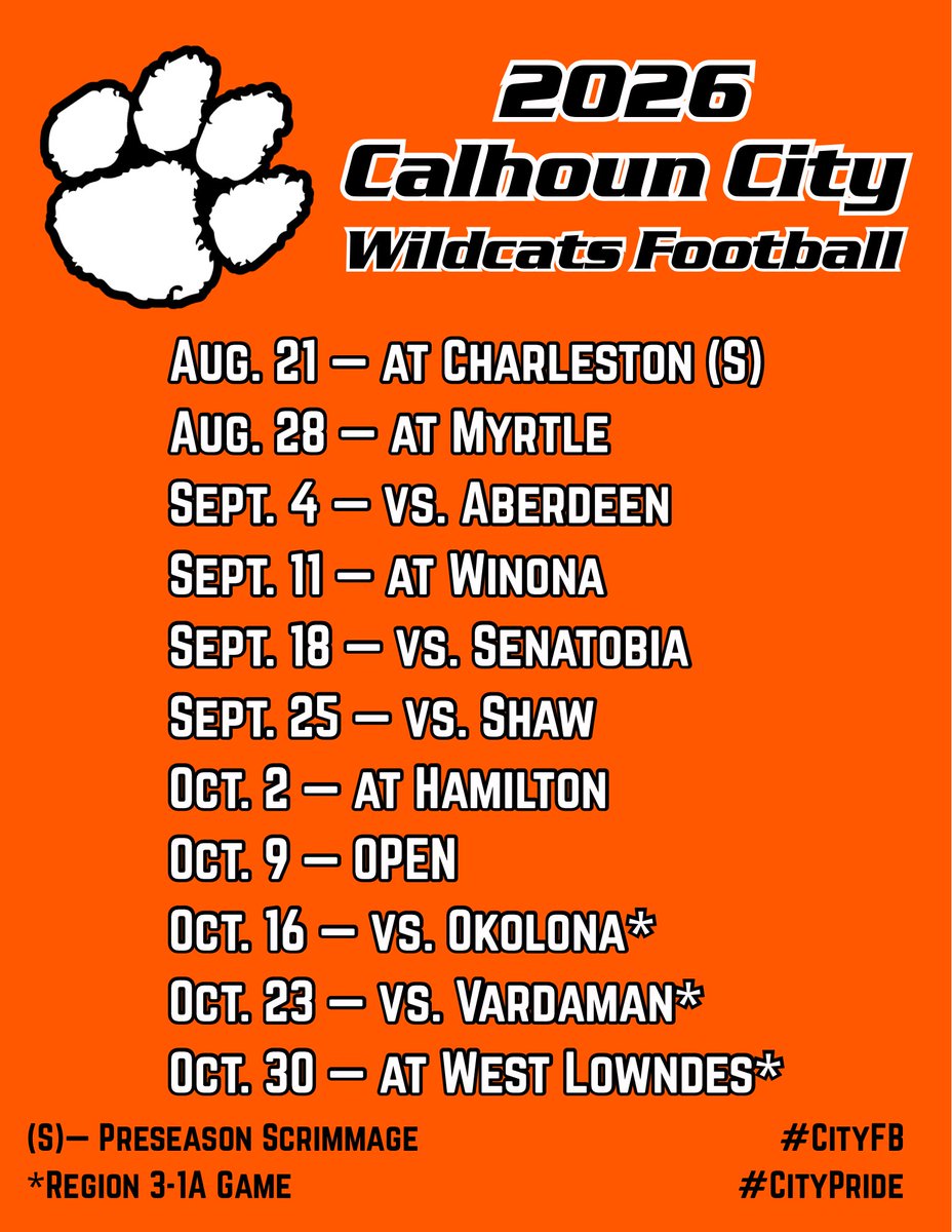 Calhoun City Wildcats tweet media