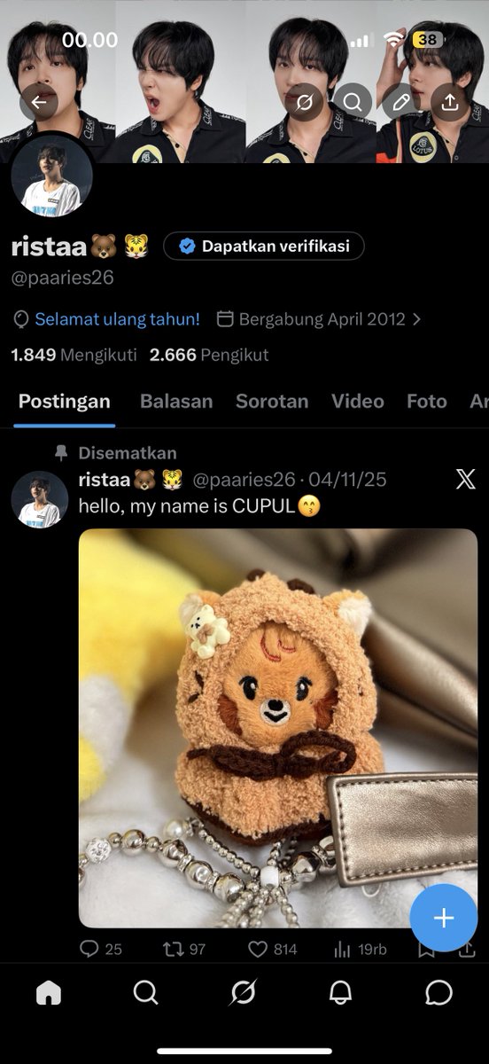 ristaa🐻🐯 tweet media