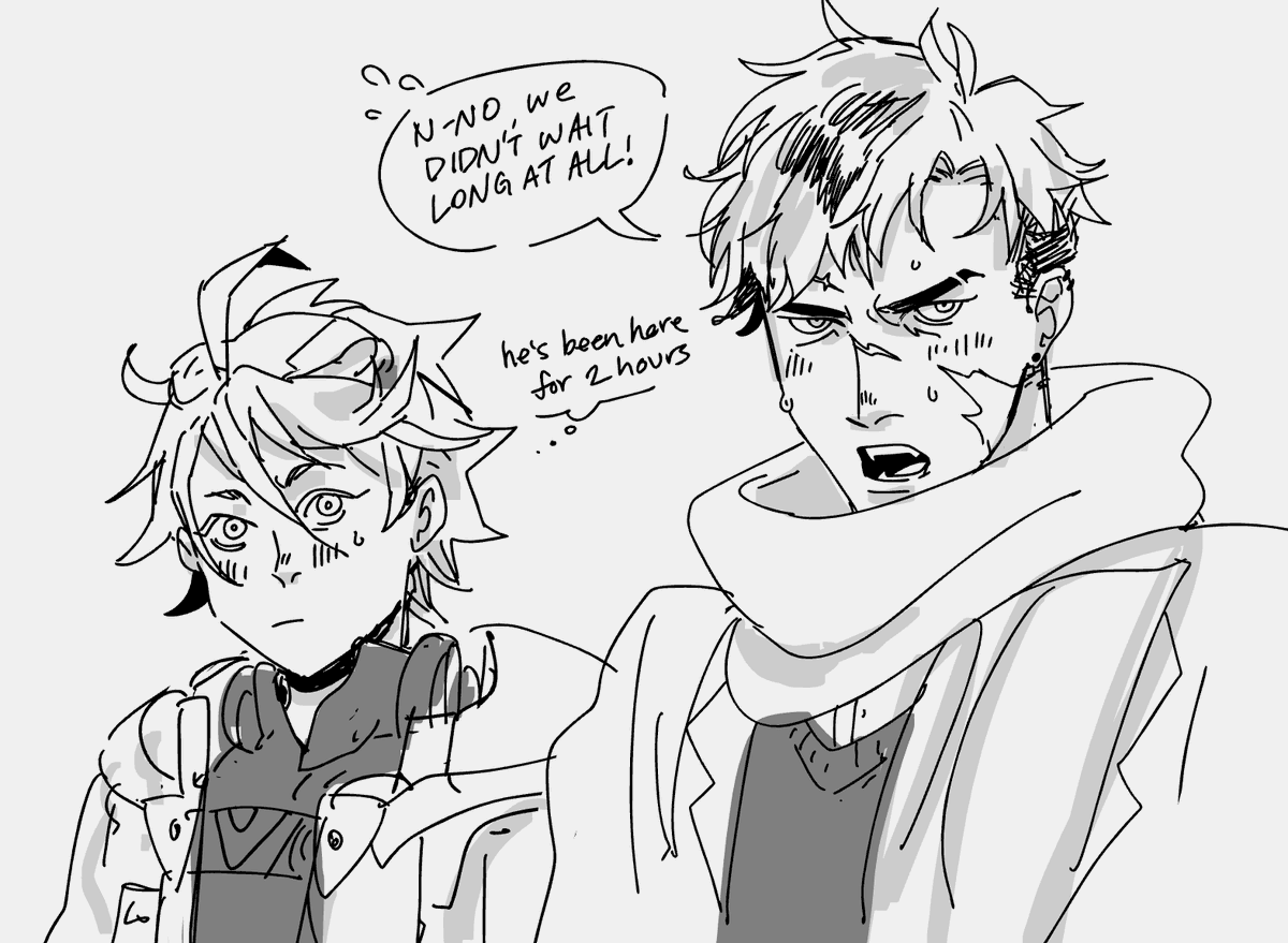 emilyyyhu's tweet image. you're late to a date #Vantalism #YuDrawWilson