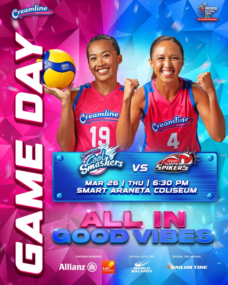 Creamline Cool Smashers tweet media