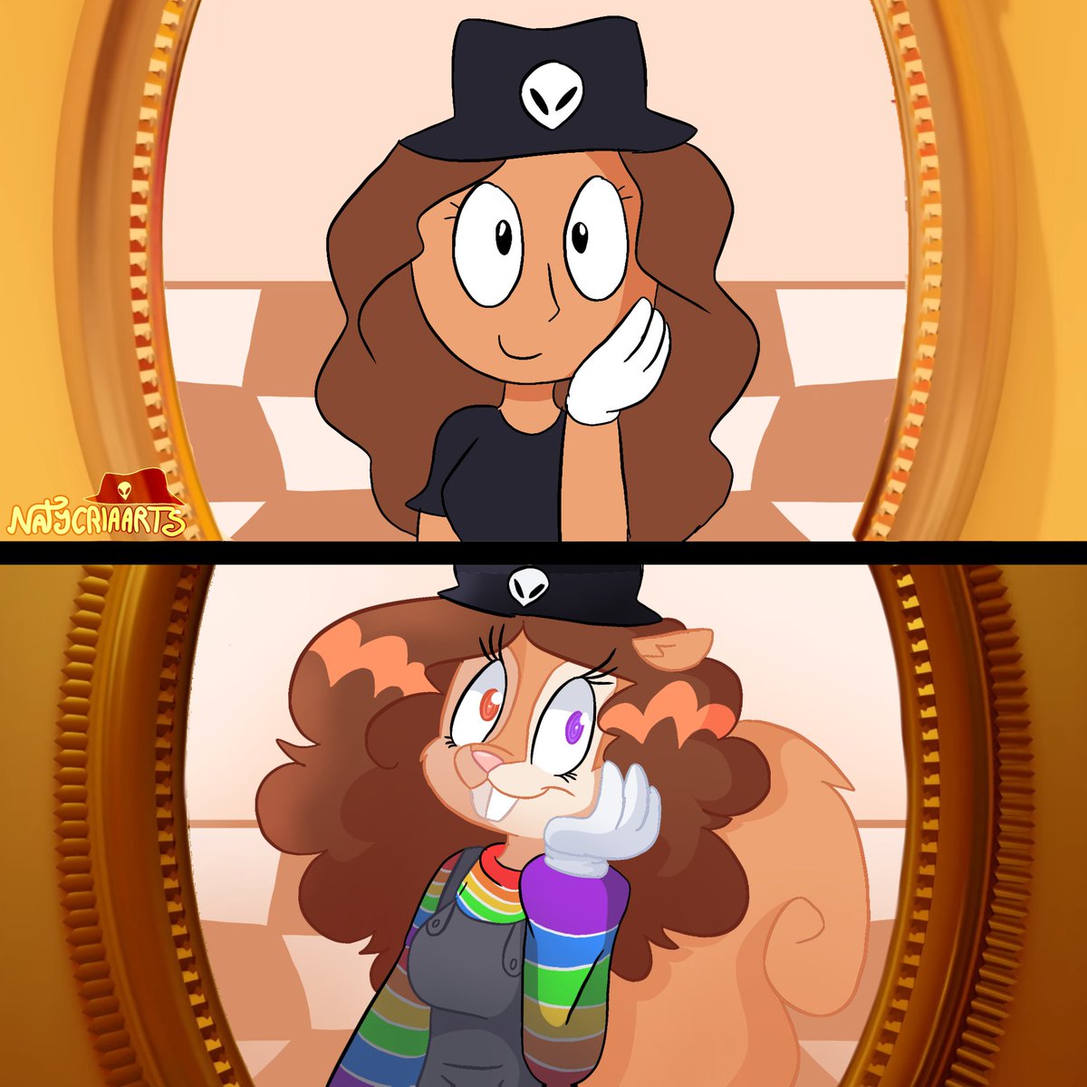 Metade de 2024 vs atualmente 2026

Minha sona já passou por mim e uma versões kk mas decidi usar nessa trend a antecessora da esquilinha 🐿️

#OC #FurryArt #ArtBr