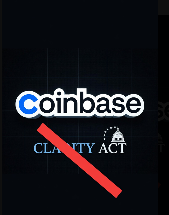 SaiGonATH's tweet photo. CẬP NHẬT NÓNG TỪ BSCNews: 
Giá cổ phiếu Coinbase (COIN)  giảm mạnh sau khi sàn này chính thức từ chối thỏa thuận yield stablecoin mới nhất của Thượng viện Mỹ!
Coinbase vừa thông báo với các văn phòng Thượng viện rằng họ không thể ủng hộ điều khoản mới trong dự luật CLARITY Act cấm hoàn toàn yield thụ động trên stablecoin, chỉ cho phép reward dựa trên hoạt động, đồng thời áp dụng tiêu chuẩn “economic equivalence” rộng hơn trước.
Đây là lần thứ hai Coinbase phản đối mạnh, dù mức độ chưa gay gắt bằng phát biểu của CEO Brian Armstrong hồi tháng 1. Không có sự ủng hộ từ Coinbase, con đường thông qua dự luật đang vô cùng khó khăn. Thượng nghị sĩ Moreno cảnh báo: nếu không thông qua trước tháng 5, bill sẽ “chết” vô thời hạn