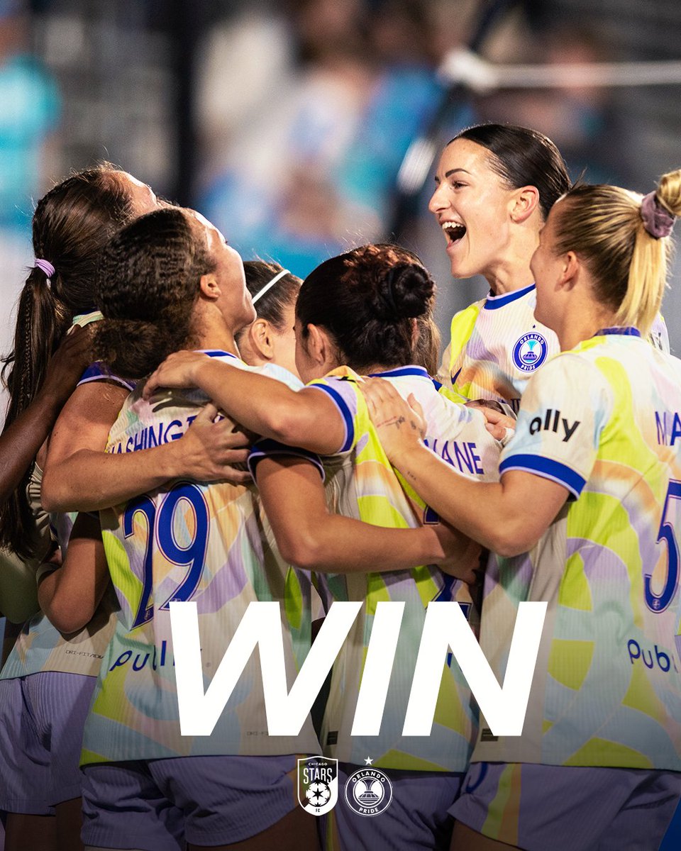 ORLPride's tweet photo. WINDY CITY WIN ✔️ https://t.co/Nx6OYVPygq