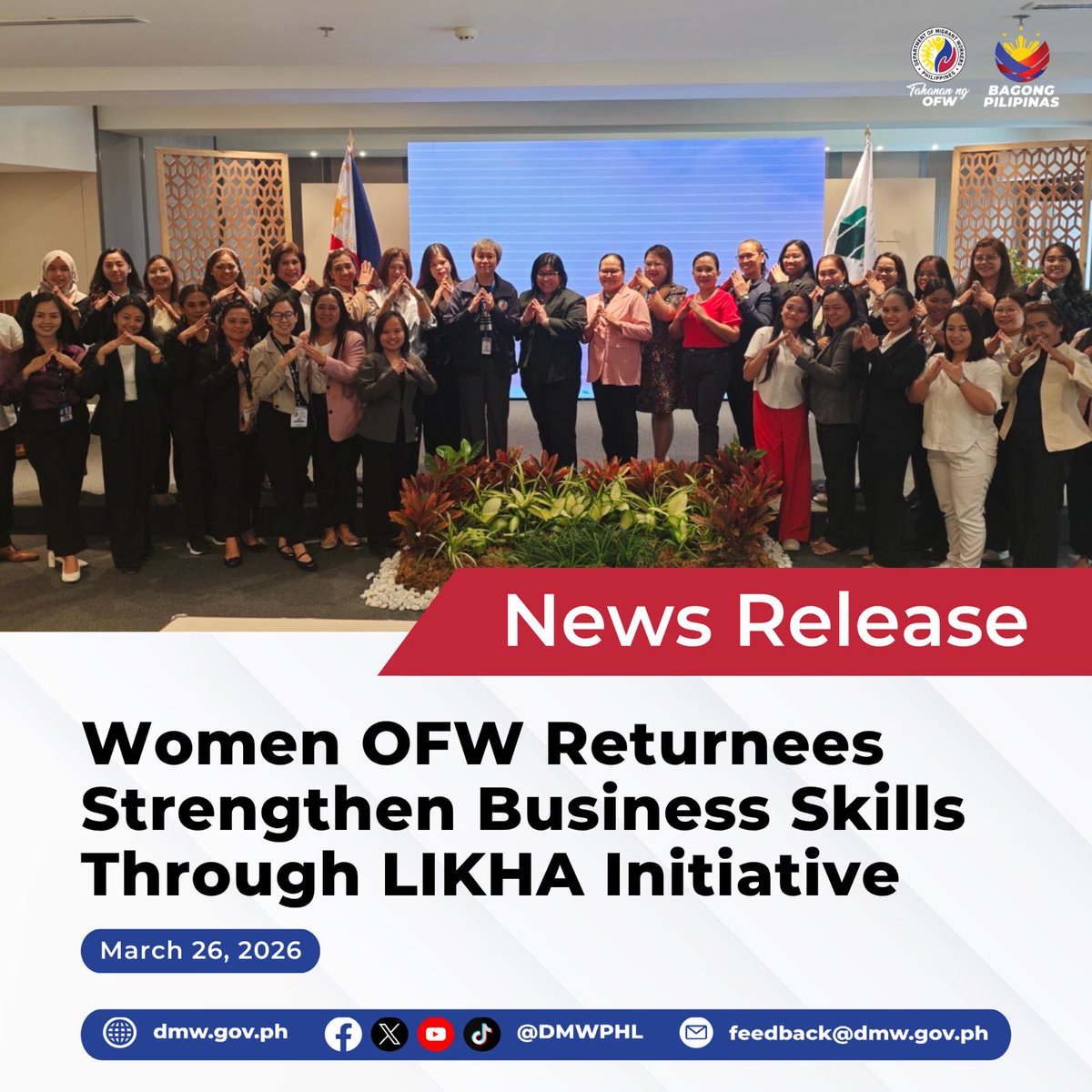 Department of Migrant Workers - Philippines tweet media