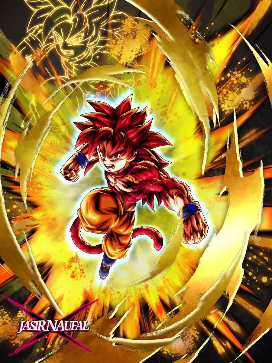 《LEGEND》Super Saiyan 4 Goku (mini) join the fight soon!

#DBLegends #dragonballlegends