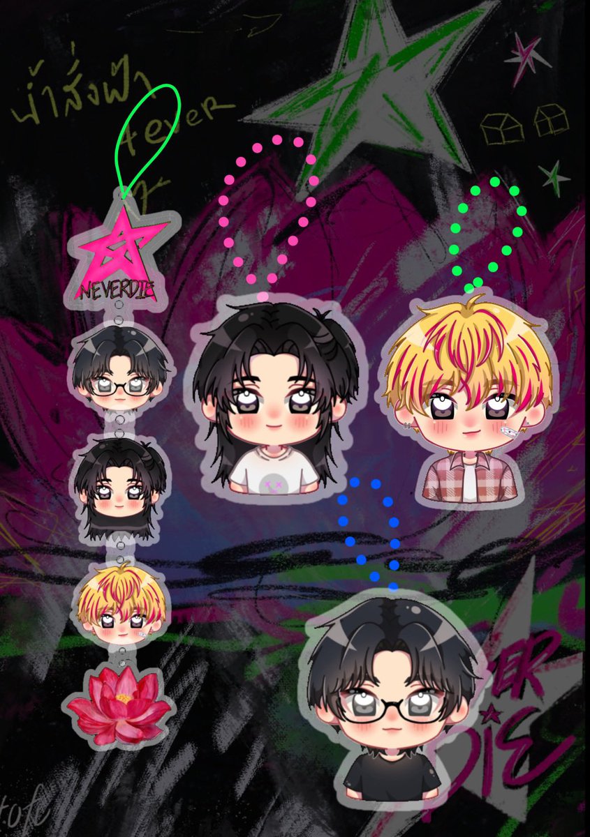 ใครไม่ทันรอบหาร เราผลิตมาเหลืออยู่นะคับแต่ไม่เยอะมาก ใครสนใจเดมมาได้เลย  #เดนดาวneverdie