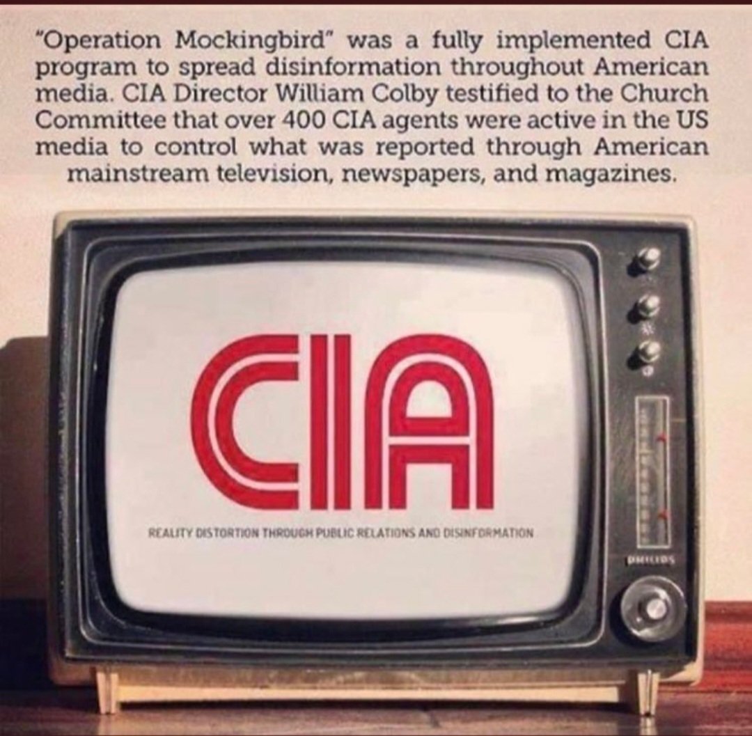 BrittWoo10782's tweet photo. @PapiTrumpo #TheMediaIsComplicit
The Cabal cannot succeed in brainwashing & enslaving the citizens without the media being their mouthpiece & gatekeeping opposing narratives. #CrimesAgainstHumanity #ProjectMockingbird #WeAretheNewsNow https://t.co/1uciz92Bjg