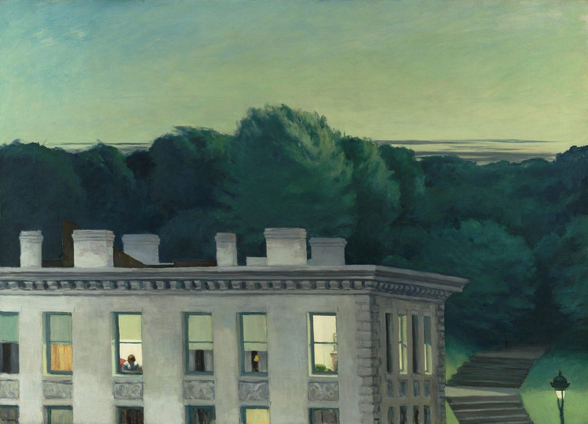 House at Dusk - 1935 #artbots #hopper
