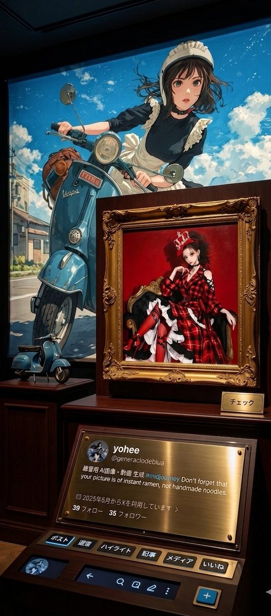 generaciodeblua's tweet photo. アクリルシート仕様にしようとしたら博物館展示仕様になってしまった
これはこれでいいんじゃないの https://t.co/A8nSFzDCBY