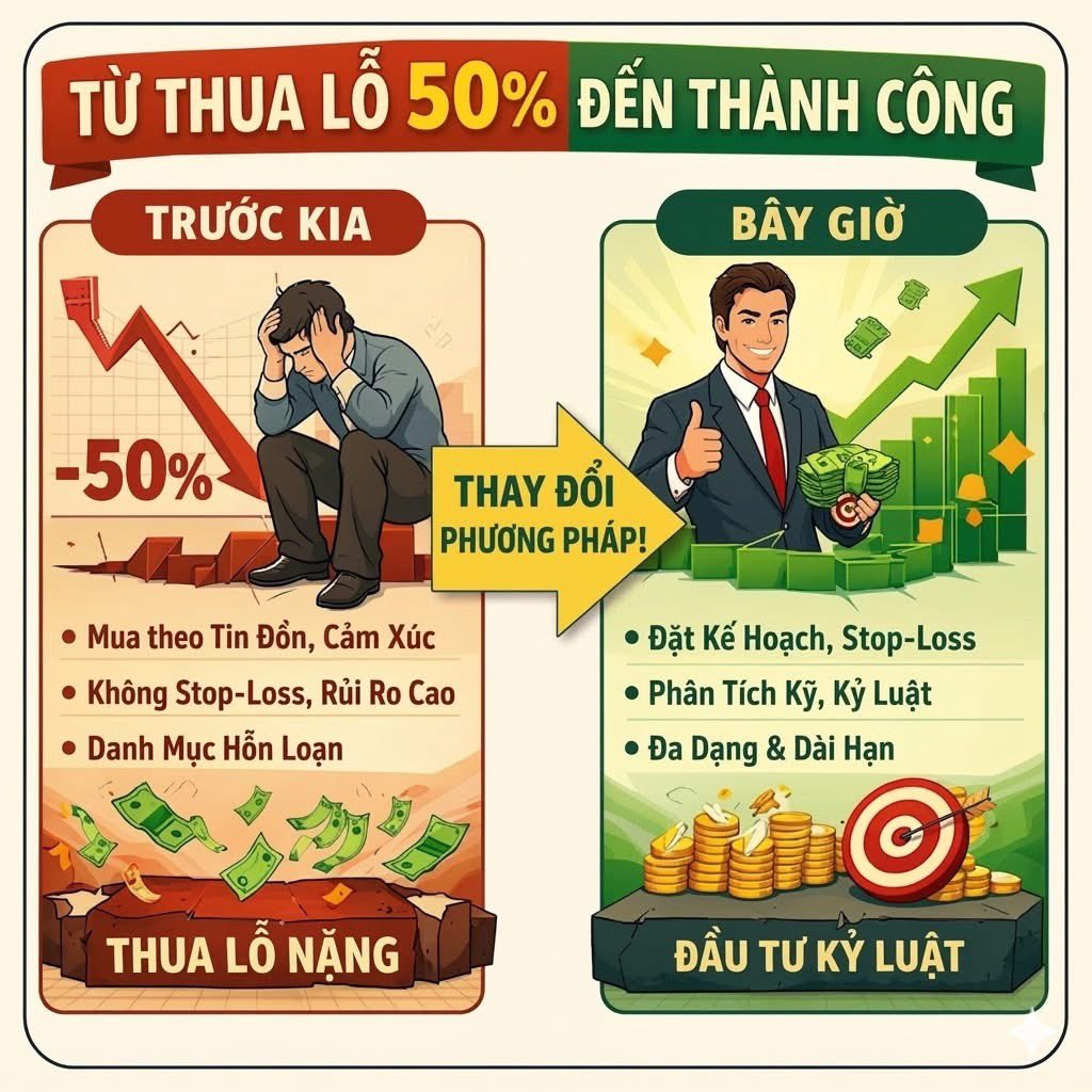 HSTRADING_LTD's tweet photo. Đây là một câu chuyện rất thực tế về tâm lý và chiến lược đầu tư. https://t.co/82gnrjQEfz