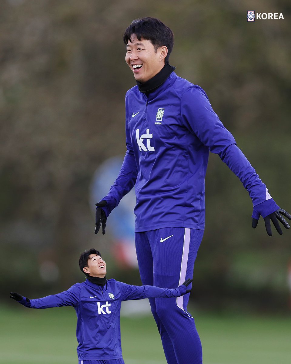대한민국 축구 국가대표팀 훈련 이미지