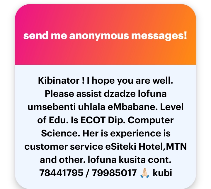 Tsabedze tweet media