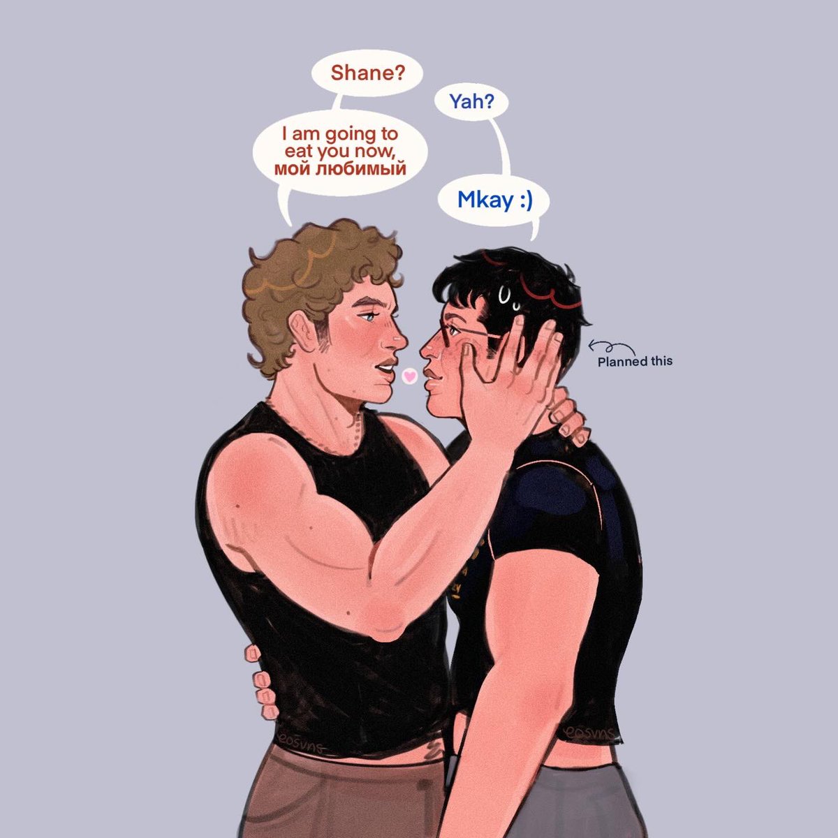 shane hollander: main course &amp; strategic mastermind (pt 2) #hollanov #heatedrivalry #heatedrivalryfanart