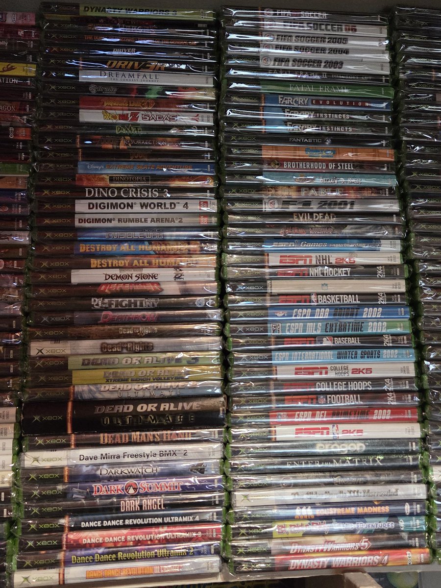 OGXboxLive's tweet photo. Just some stacks of Xbox games. Pick 2 to play tonight! https://t.co/Mo33y5ZPDe