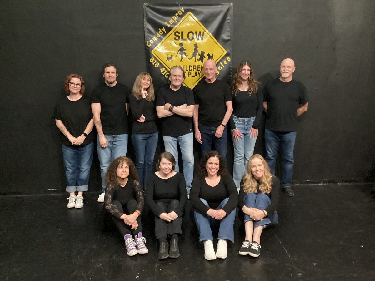 SCAPimprov's tweet photo. Very fun improv show Tuesday night (3/24/2026) w/the S…CAP improv class at the Whitmore-Lindley Theatre in North Hollywood. Solid, creative improv performances with a very energetic audience.👏🤣😂🎭🎬💙❤️ #scap #comedyimprov #12weekclass #awesomegroup #laughterisgoodforthesoul https://t.co/LUskQ77hjE