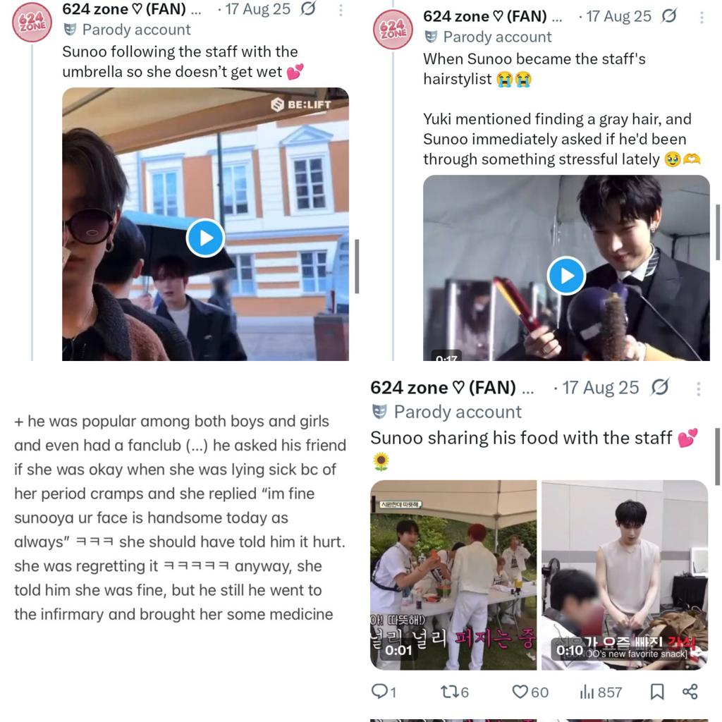 sunoo’s name meaning is “to spread goodness,” and it reflects in everything he does. 

#SUNOO