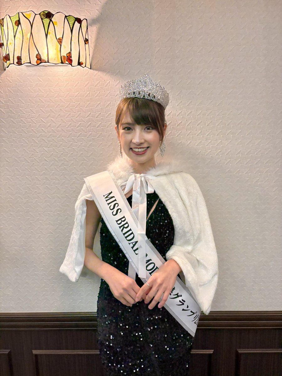 SeeikaSeika's tweet photo. ミスブライダルモデルグランプリ全国大会
準グランプリでした🥺💕

皆様応援ありがとうございました🙇

#ミスブライダルモデルグランプリ https://t.co/ctiasHjzUT
