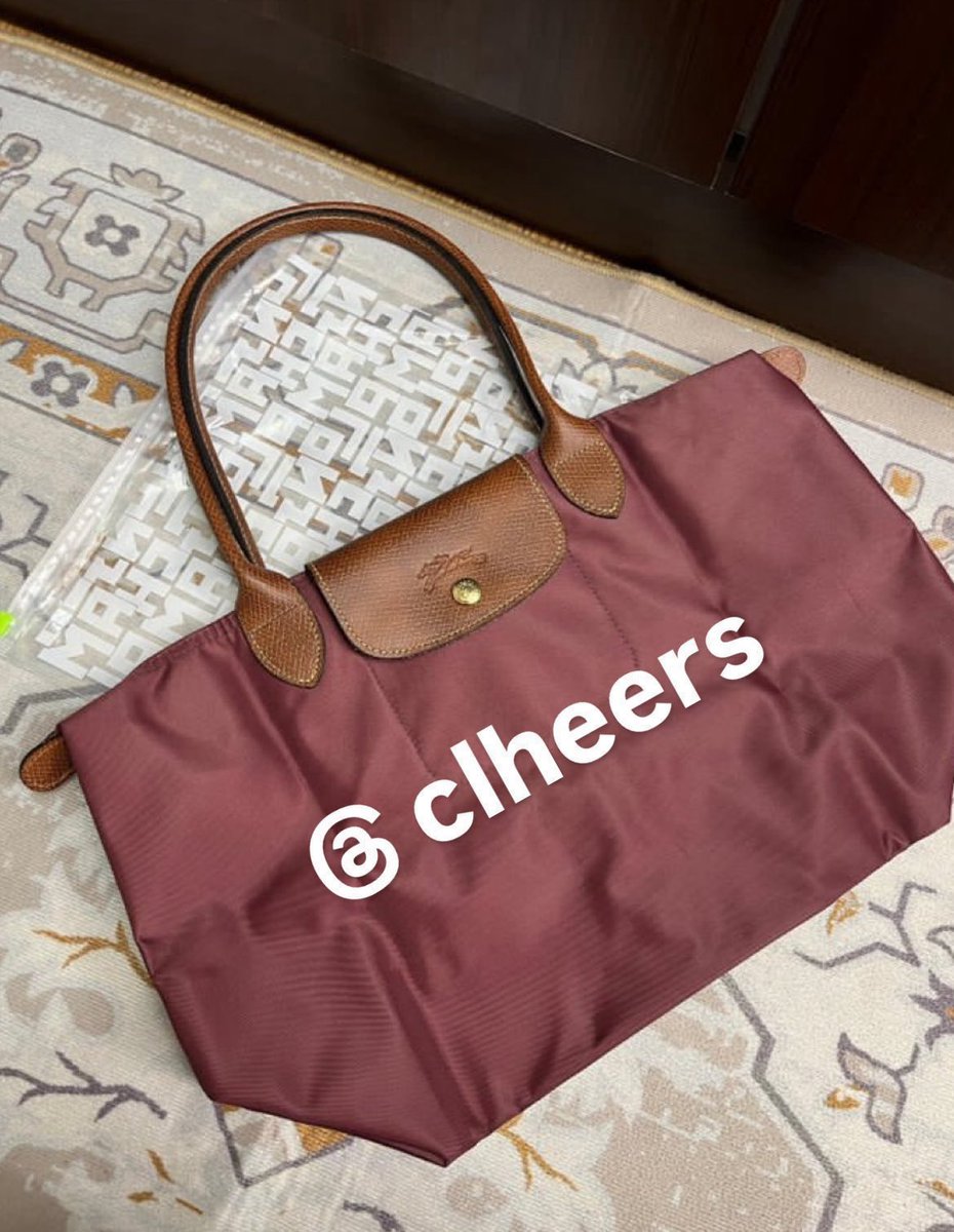 @clheers selling longchamp | WA di bio tweet media