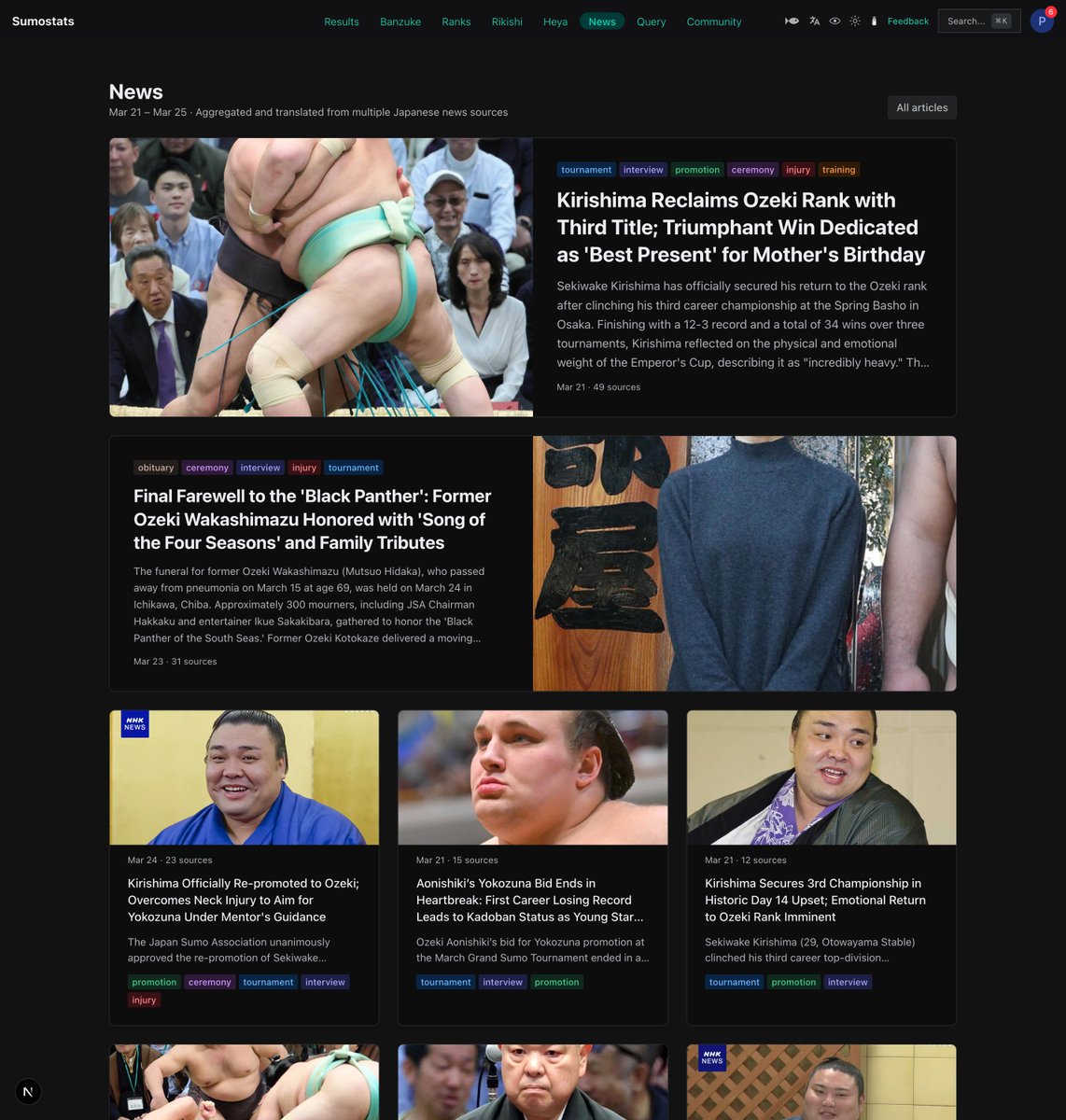 sumostats tweet media