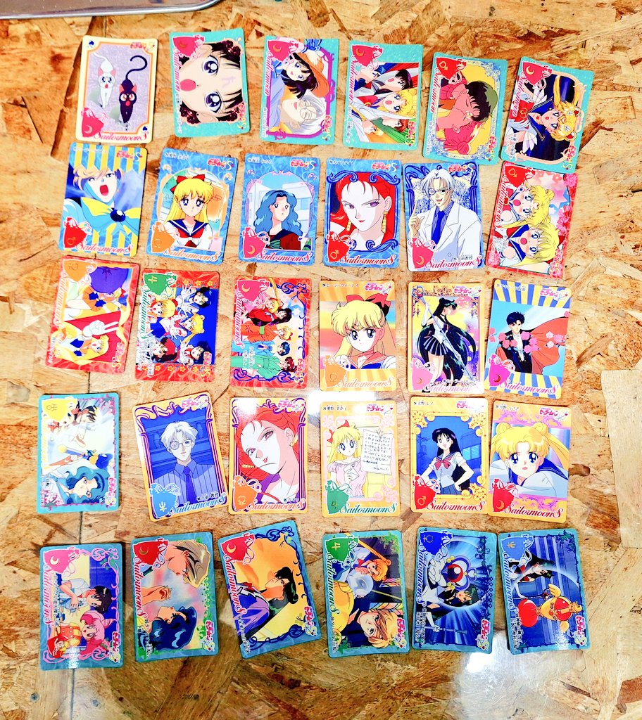 美少女戦士セーラームーン カード入荷しました❗ 各100円になります