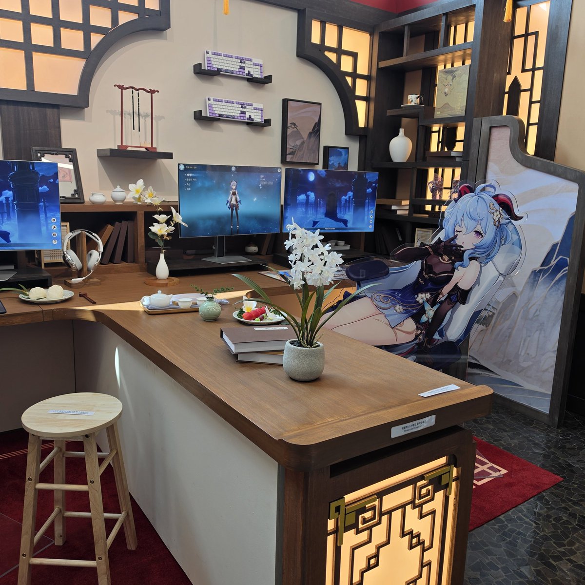 #원신PC라운지 #리월테마투어