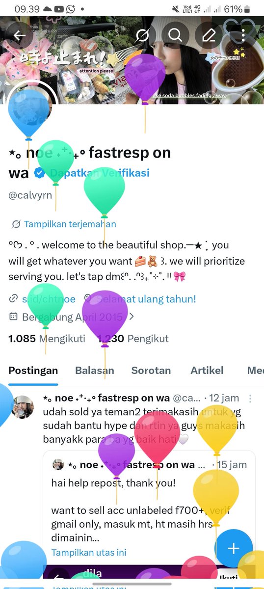 ⋆。 noe ˖⁺‧₊∘ fastresp on wa tweet media