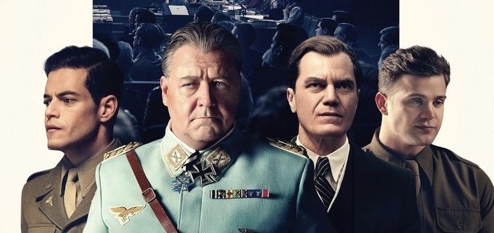 MatthewAStewart's tweet photo. Screen time data for Nuremberg (2025)

- Rami Malek - 1:17:54 (52.40%)
- Russell Crowe - 43:02 (28.95%)
- Leo Woodall - 32:17 (21.72%)
- Michael Shannon - 32:01 (21.54%)
- Mark O’Brien - 15:01 (10.10%)
- Richard E. Grant - 12:10 (8.18%)
- John Slattery - 11:14 (7.56%) https://t.co/e3LtlUYTqO