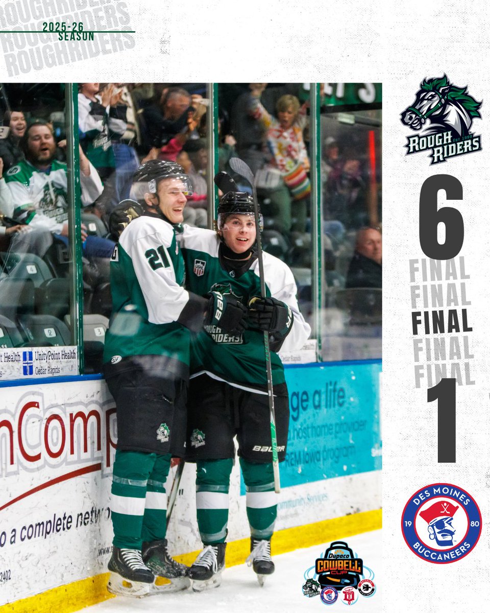 Cedar Rapids RoughRiders tweet media