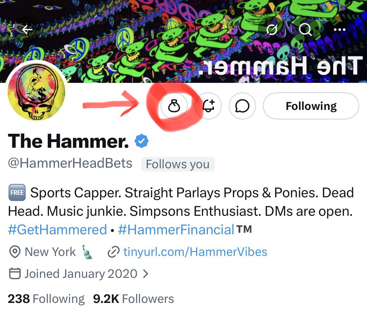 The Hammer. tweet media