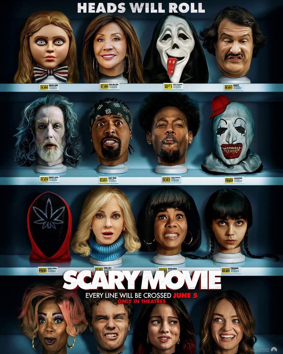 Cine_GeekPop's tweet photo. Nuevo póster de Scary Movie 6 https://t.co/YCpUN9sqGp