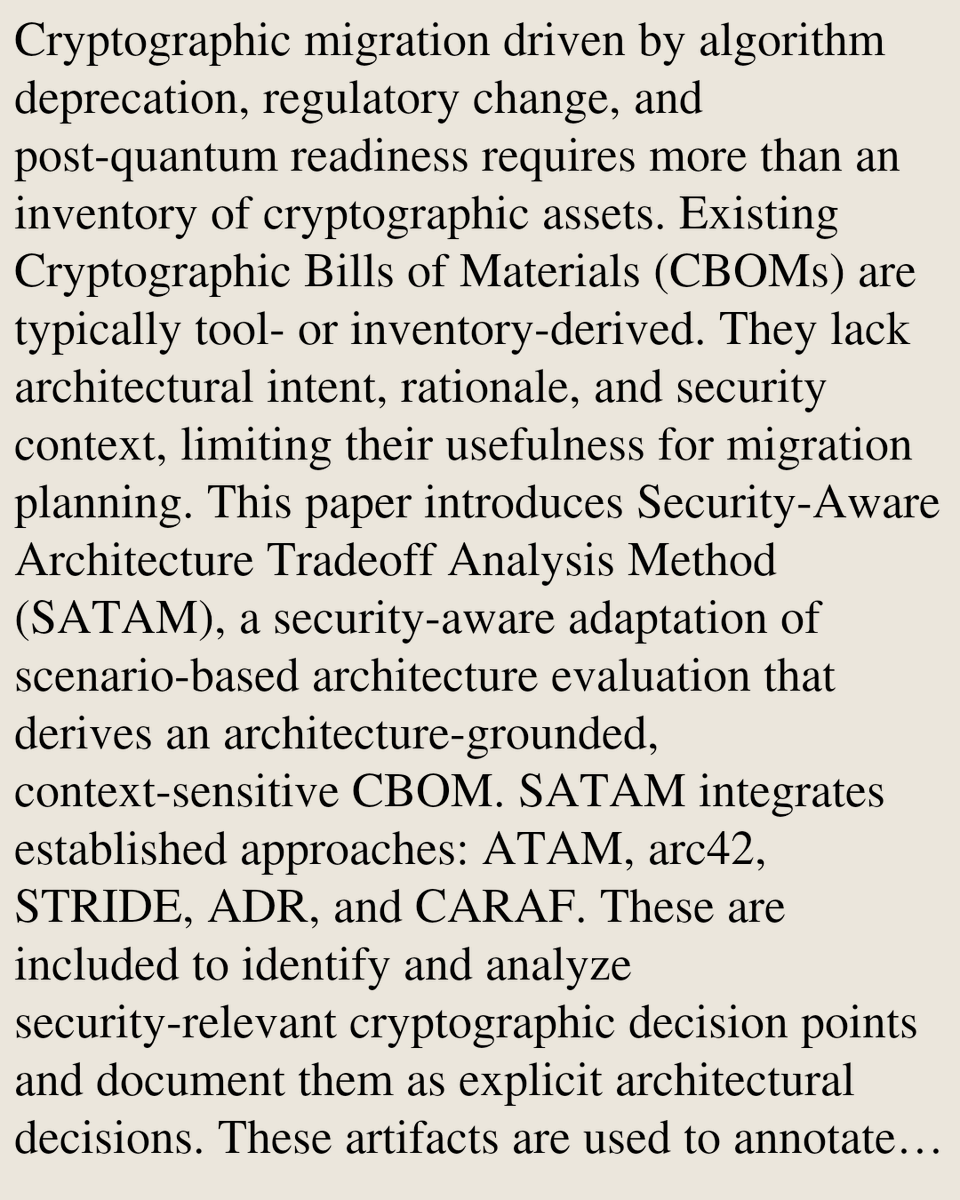 Cryptography and Security arXiv tweet media
