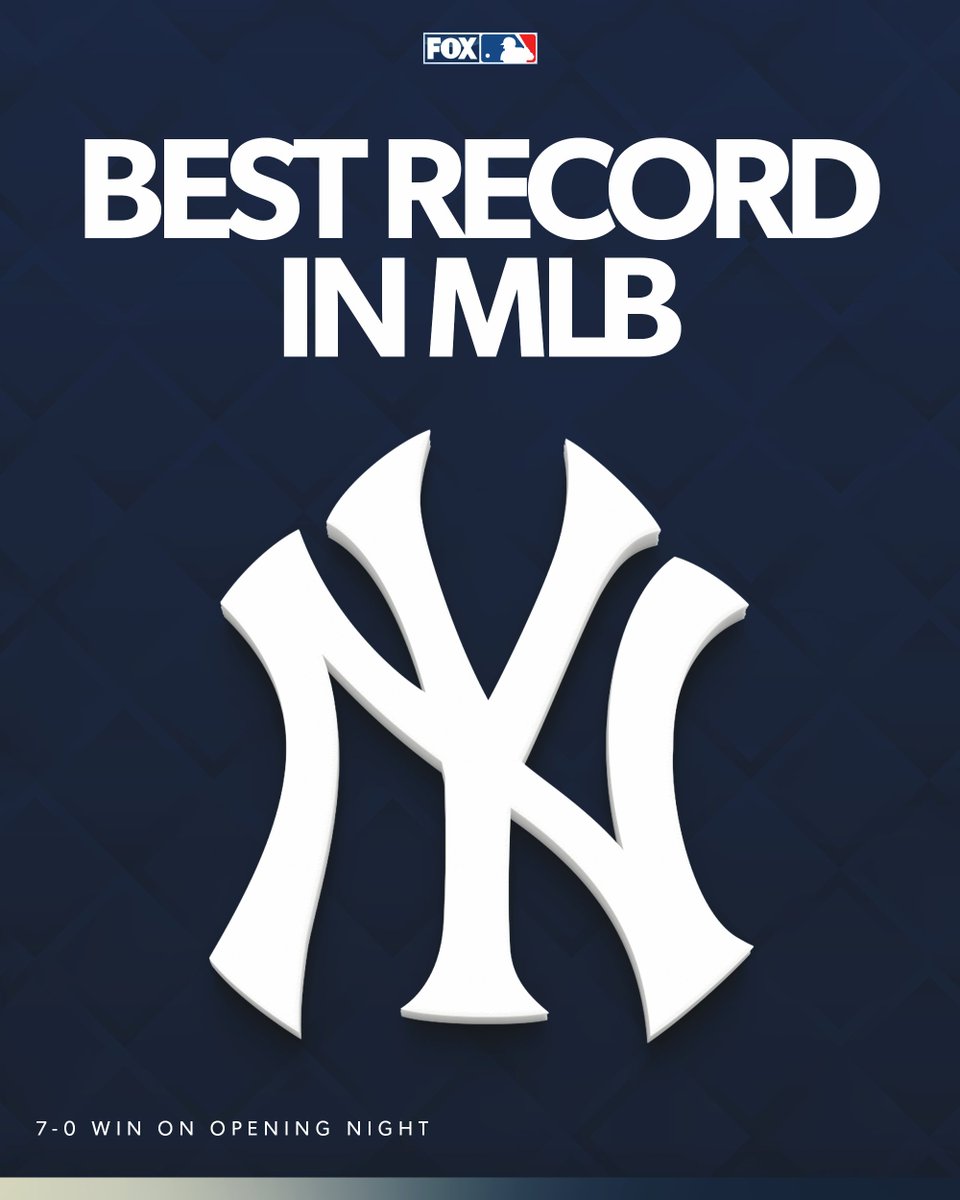 The Yankees are on pace to go 162-0 with zero runs allowed this season 👀