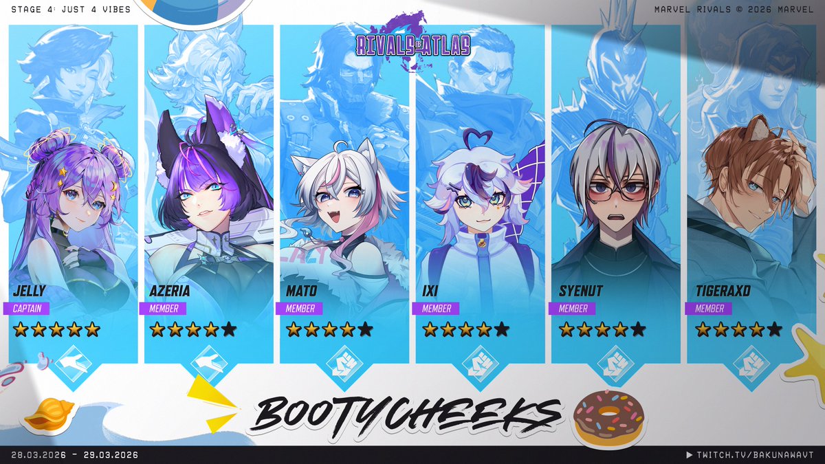 Bakunawa 🐍 VTuber Villain 🌙 Tourney 3/28-29 tweet media