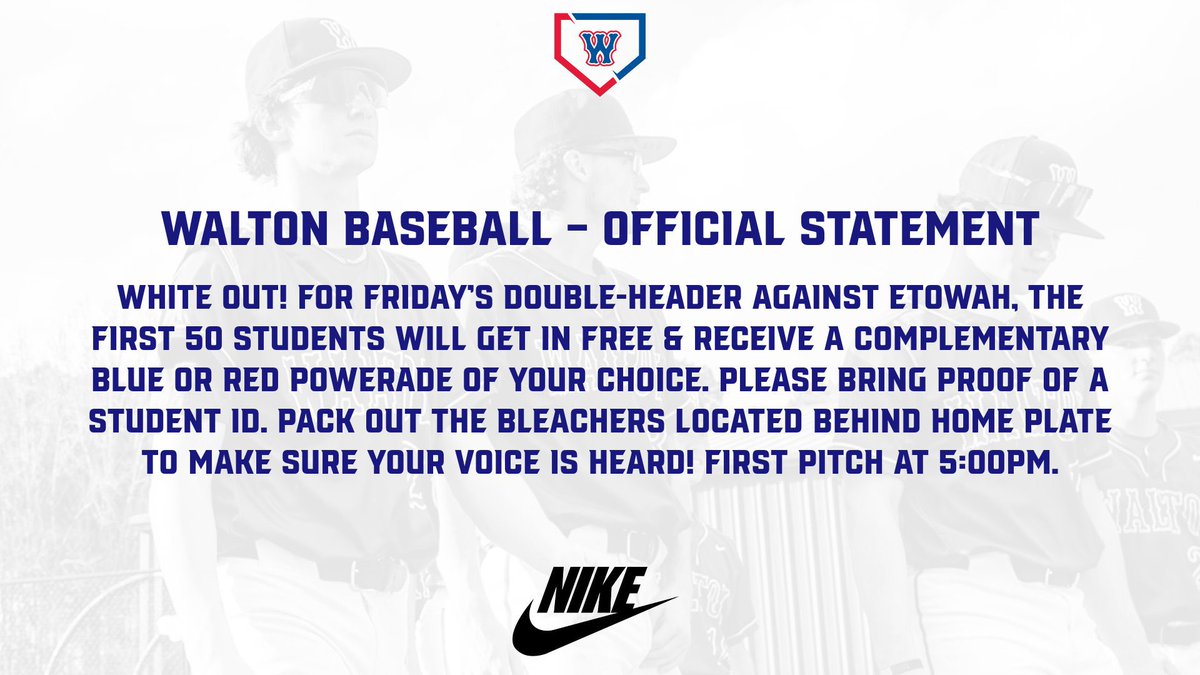 Walton Baseball tweet media