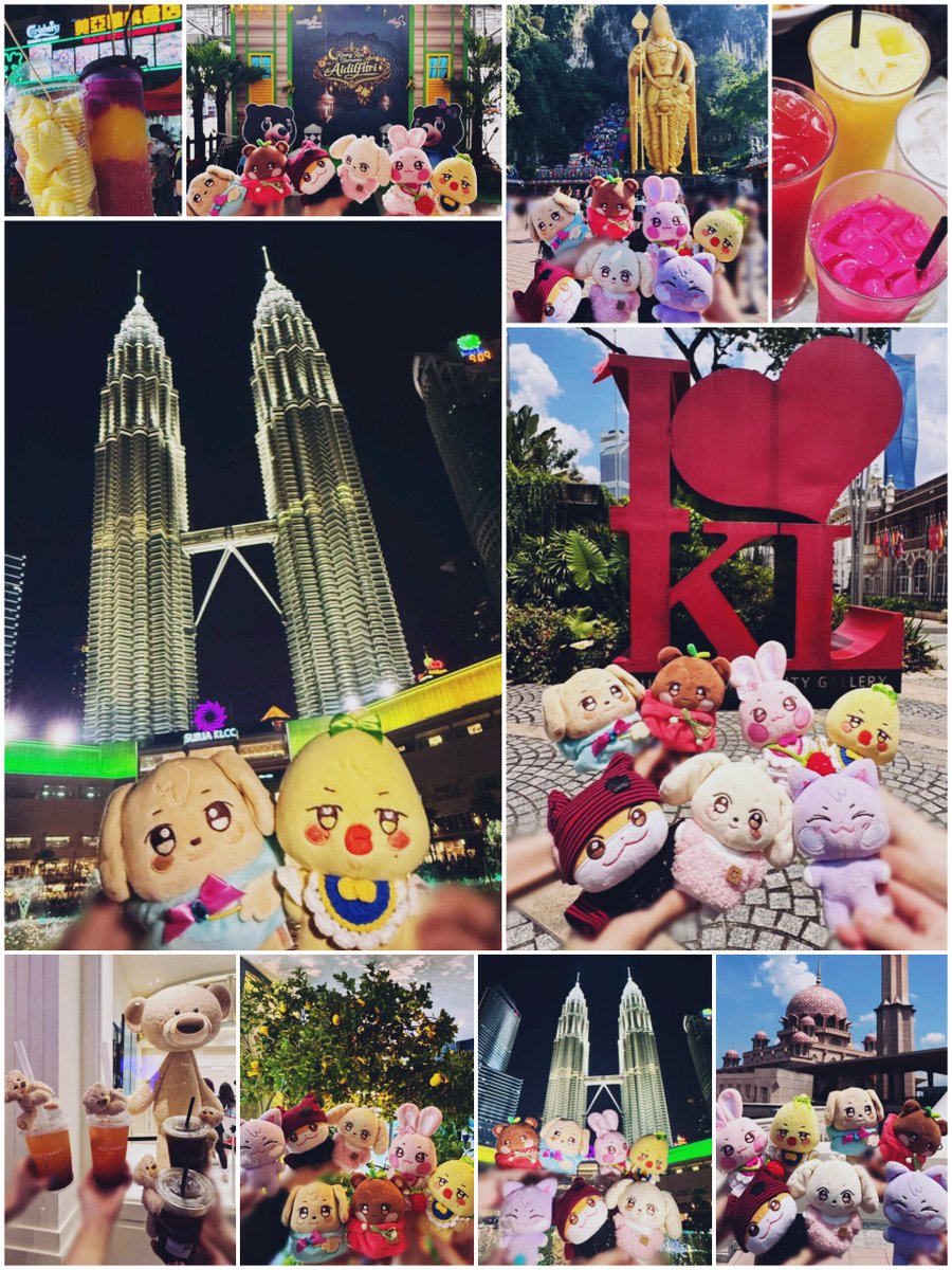 260320-0323 🇲🇾
ｱｶﾁｬﾝ達の遠足記録💗
ありえんぐらいの高温多湿で
じっとしてても汗だくだった...🫠
そんな中でも行きたかった場所や
食べたかった物すべて制覇した✨
みんなありがとう🫶💕