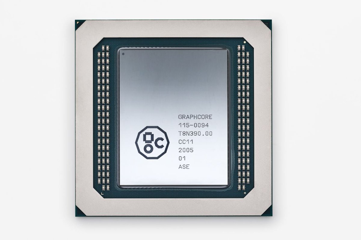 tesla_teamx's tweet photo. This is why $ARM will be a $300 stock.

Buy on inevitable pullback, whatever, but..

This is the #Graphcore #IPU the SRAM based inference chip owned by SoftBank

ARM will compete against $NVDA on cost, efficiency and as a OPEN CUDA-alternative.

Customer: OpenAI 
Fab: $INTC
$ARM https://t.co/0m2pdk4hpr