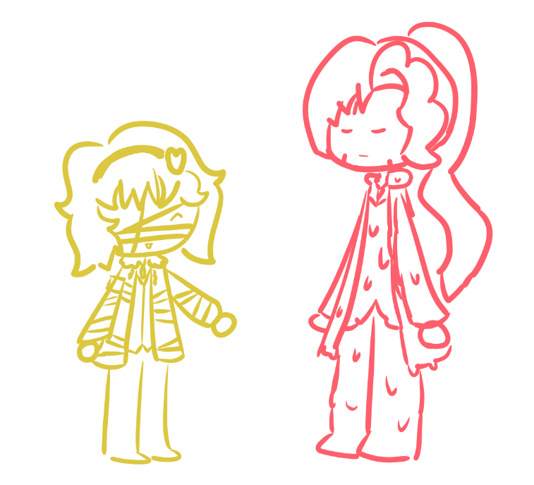 LearaThePlant's tweet photo. //alera and raintown doodle https://t.co/VtuQVn0mRq