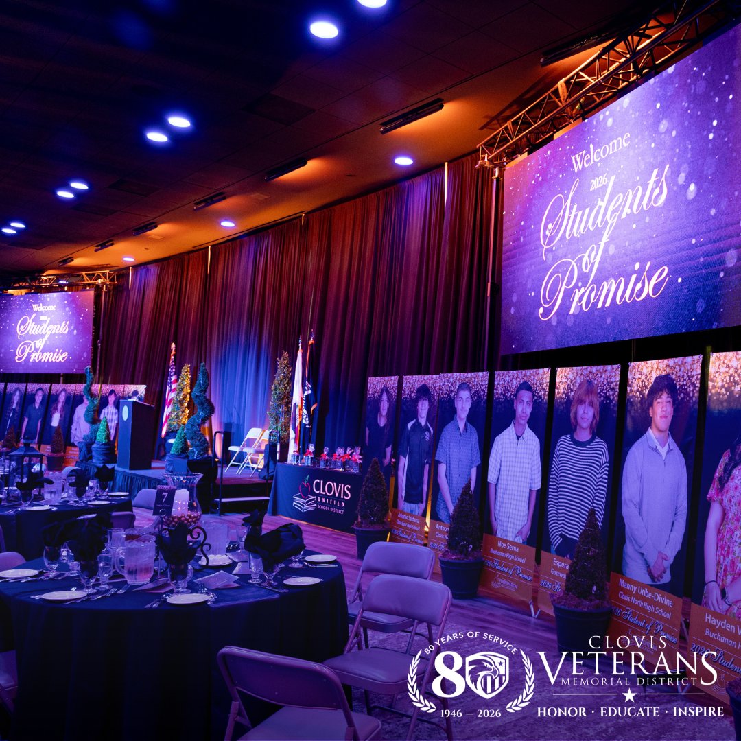 Clovis Veterans Memorial District tweet media