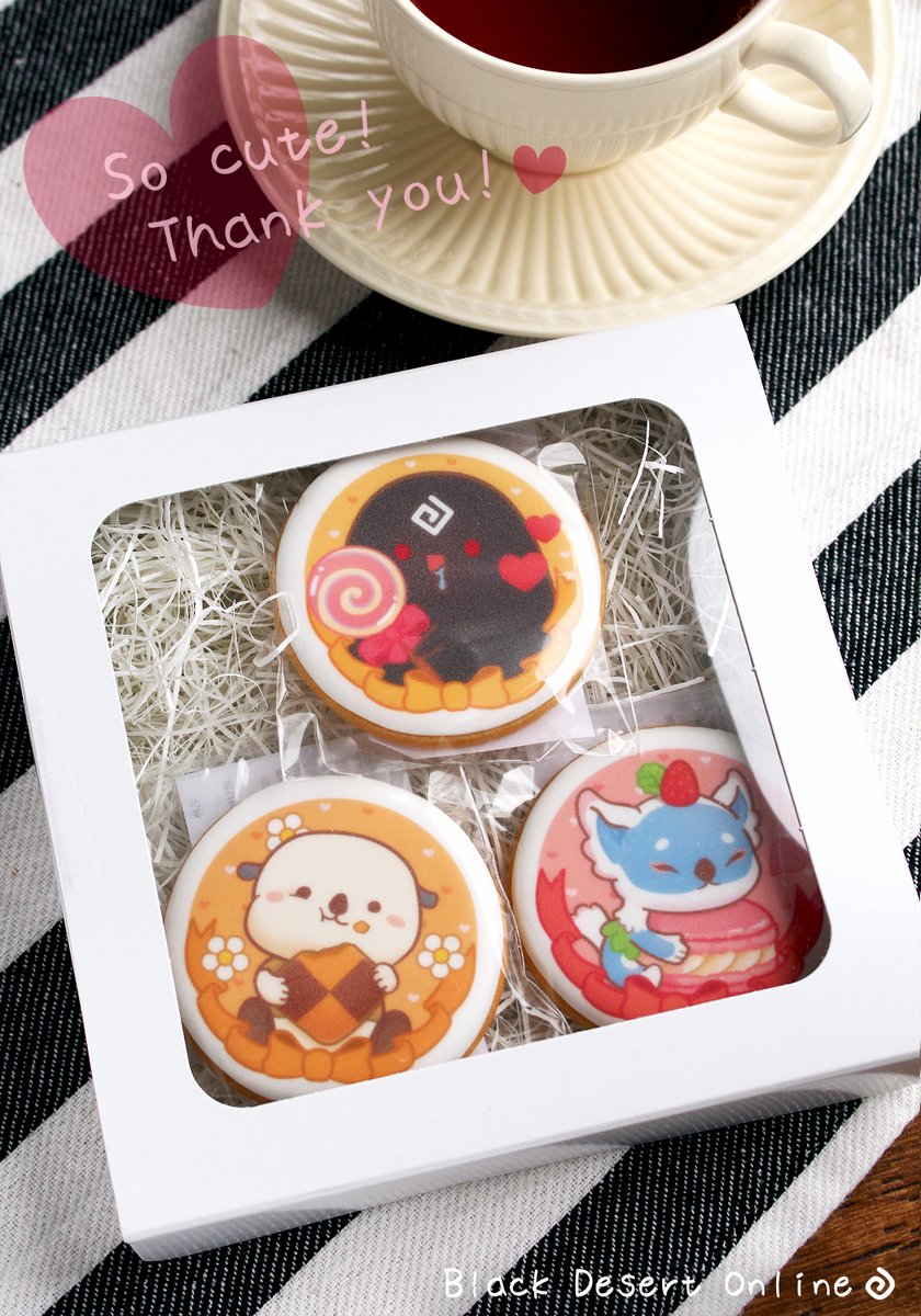 昨日届きました！
かわいいいぃ💕
ありがとうございます🥰
#黒い砂漠PC