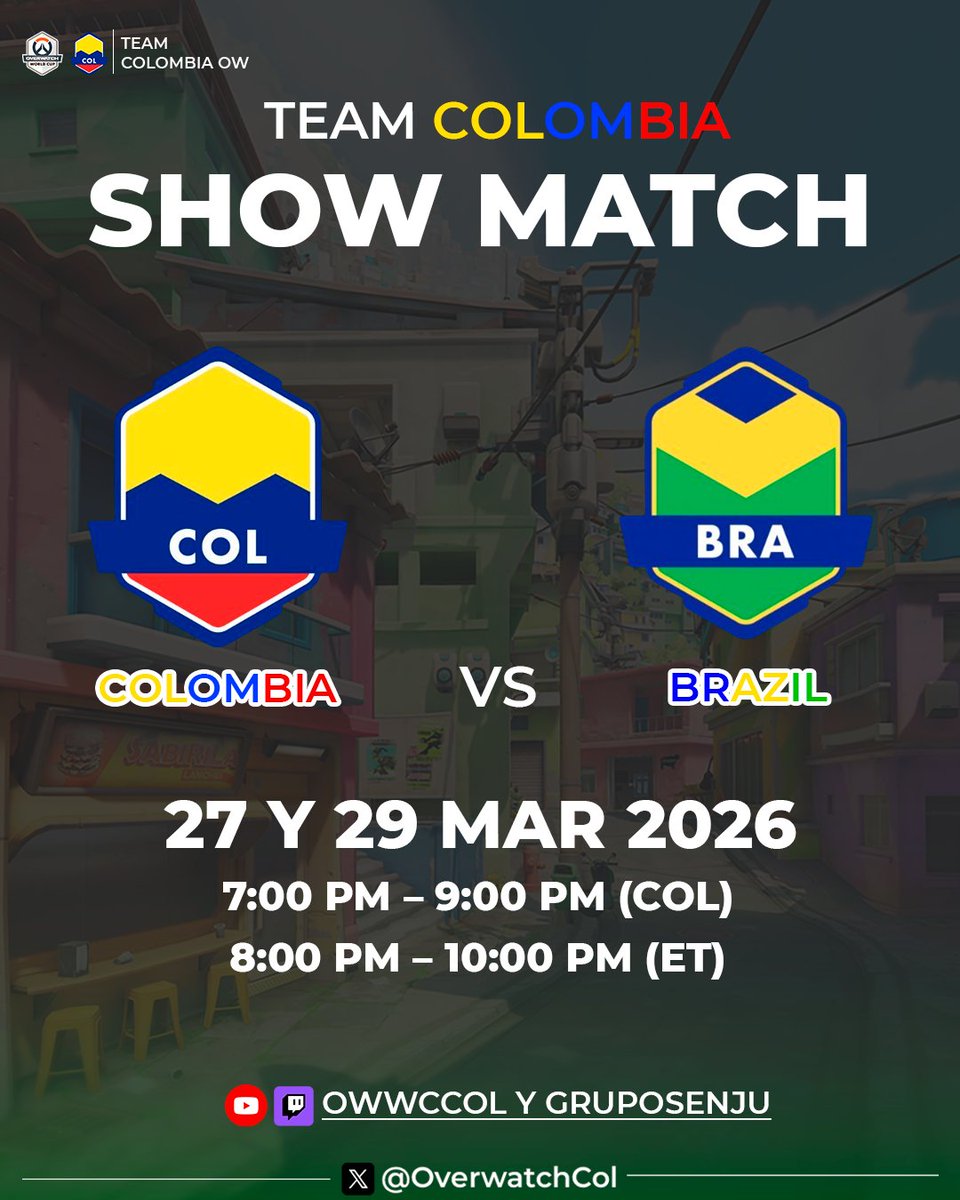 Overwatch Colombia | #OWWC2026 tweet media