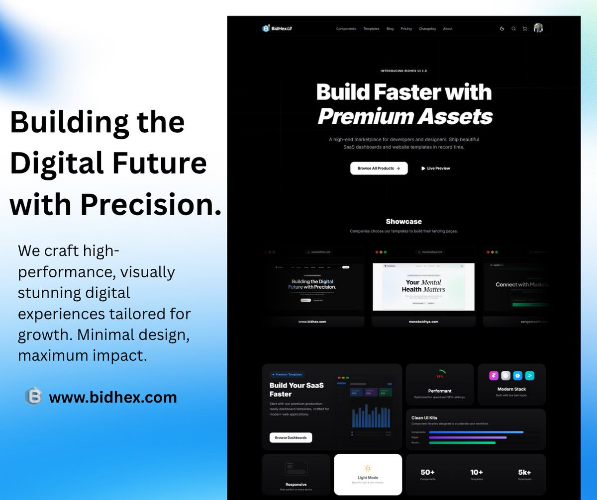 bid_hex's tweet photo. Building the digital future with precision. We craft high-performance, visually stunning digital experiences tailored for growth. Minimal design, maximum impact.
🔗 Visit us at: https://t.co/MHPPBxkJ5p
#BidHex #DigitalTransformation #SaaSDesign #WebDevelopment #UXUI https://t.co/cOwkEVngxR