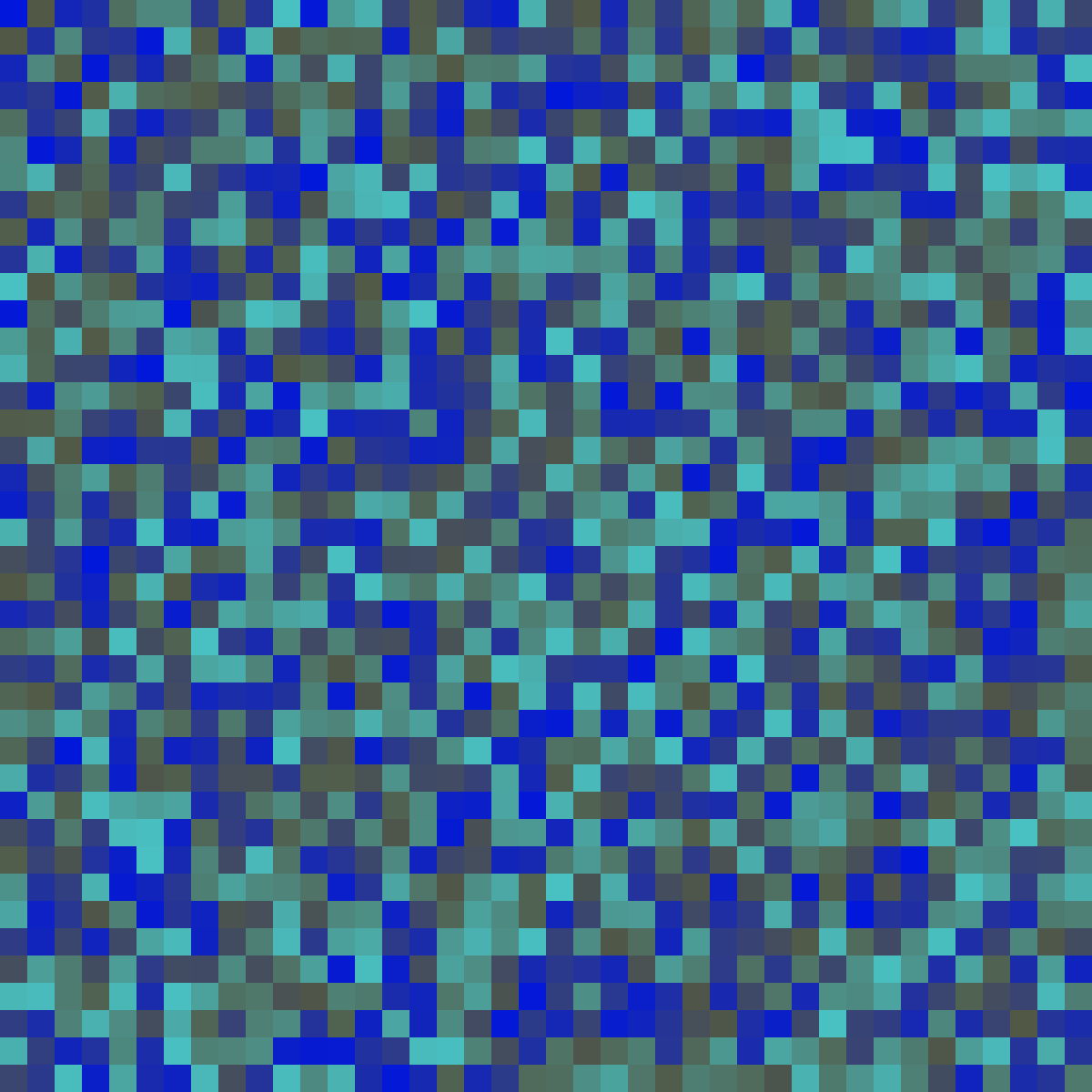 🤖 Beep beep! Check out this colorful pixel art.

🎨 Colors used: #0117db, #515845, #49c1c3

#twitterbot #pixelmuse #pixelart #digitalart #8bit #art #generativeart