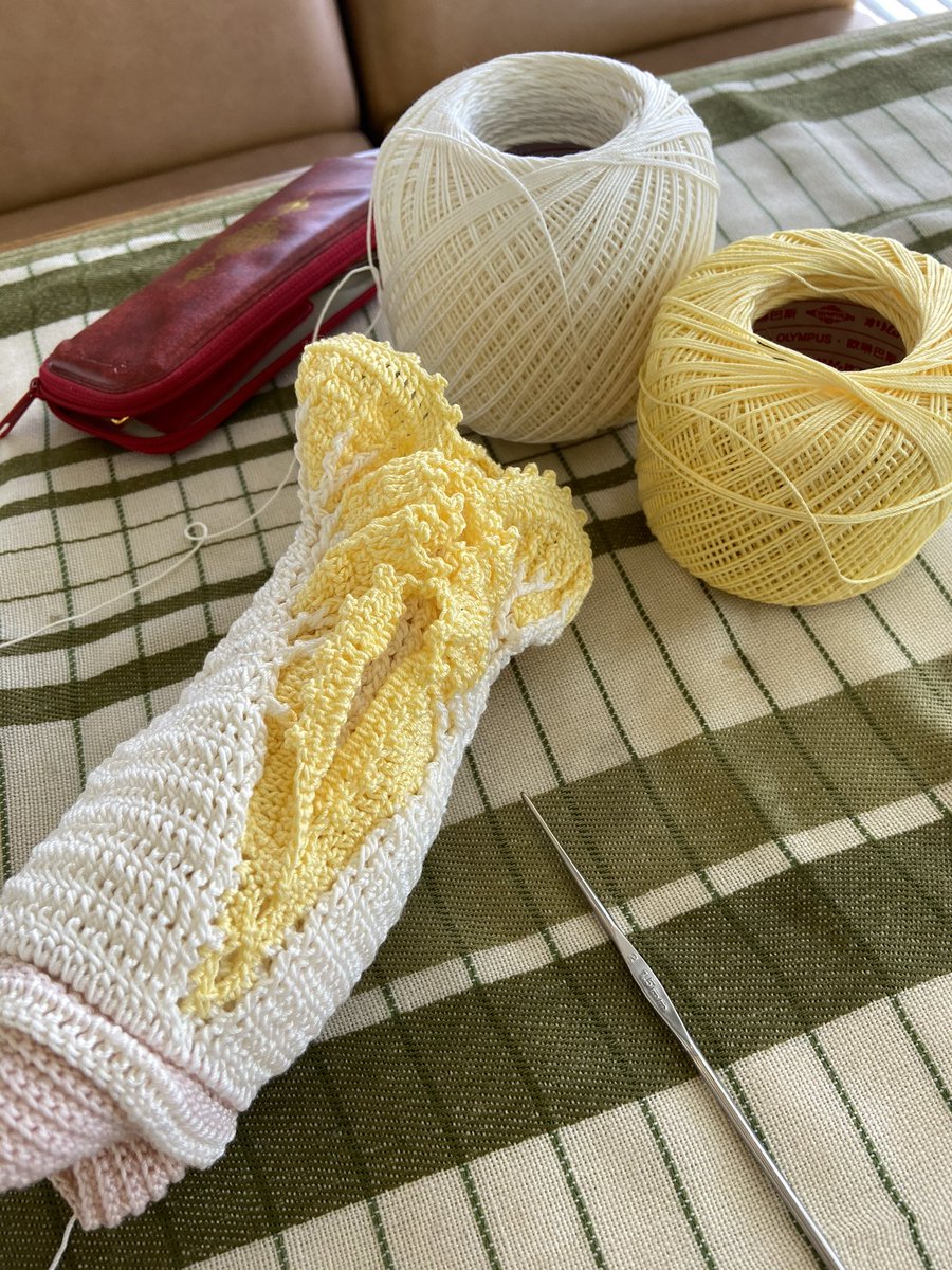 AlaKnitting's tweet image. 昔バズった編み白菜です。
ずっしり。

#編み物 #crochet