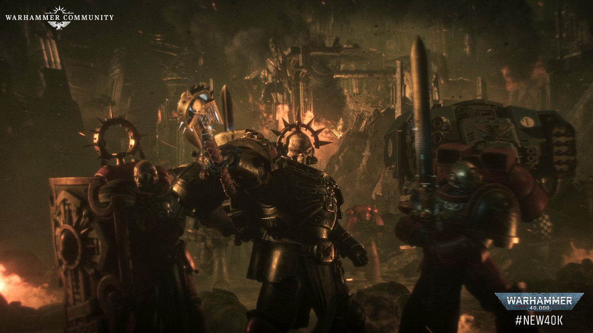 Marshal Bohemond ⚔️⛨ | Space Marine Vtuber tweet media